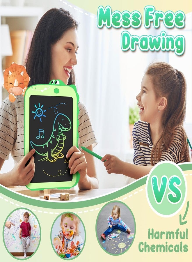 CHEERFUN هدايا عيد الحب للأطفال، لوحة كتابة LCD للأطفال 8.5 بوصة، لوحة رسم تعليمية للأطفال الصغار، ديناصور، مناسبة للأولاد والبنات من عمر 3 إلى 7 سنوات، فكرة هدية عيد ميلاد رائعة، لوحة رسم مضيئة - Image 5